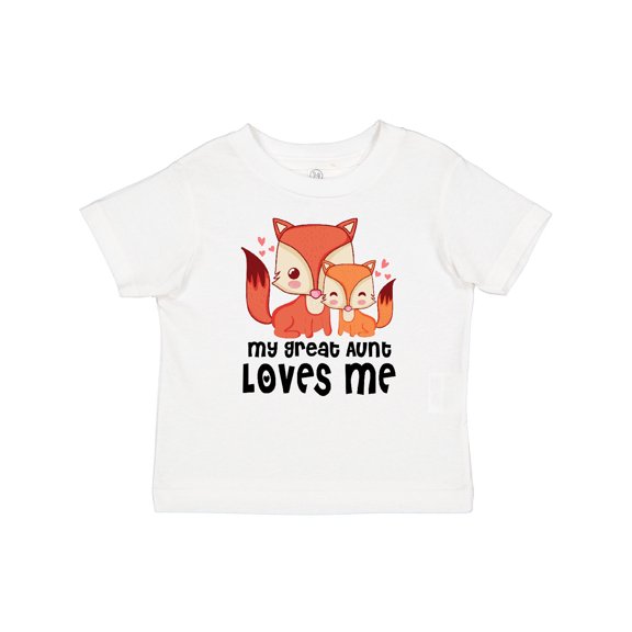 Inktastic Fox My Great Aunt Loves Me Boys or Girls Baby T-Shirt