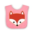 thumbnail image 1 of Inktastic Fox Woodland Animals Boys or Girls Baby Bib, 1 of 4