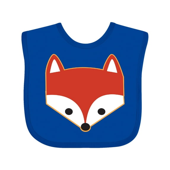 Inktastic Fox Woodland Animals Boys or Girls Baby Bib