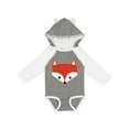 thumbnail image 1 of Inktastic Fox Woodland Animals Boys or Girls Long Sleeve Baby Bodysuit, 1 of 5