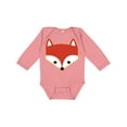 thumbnail image 1 of Inktastic Fox Woodland Animals Boys or Girls Long Sleeve Baby Bodysuit, 1 of 5