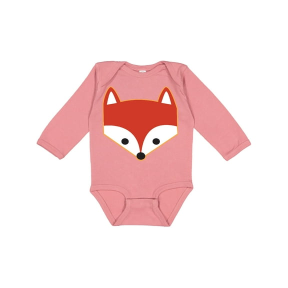 Inktastic Fox Woodland Animals Boys or Girls Long Sleeve Baby Bodysuit