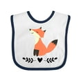 thumbnail image 1 of Inktastic Fox for Girls Woodland Animal Girls Baby Bib, 1 of 4