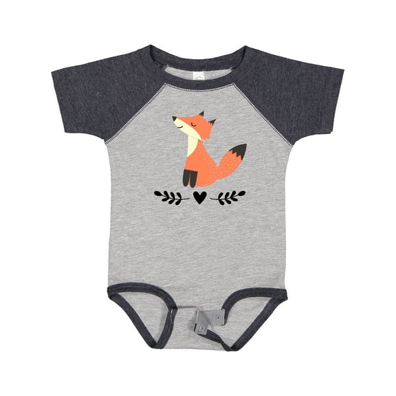 Inktastic Fox for Girls Woodland Animal Girls Baby Bodysuit