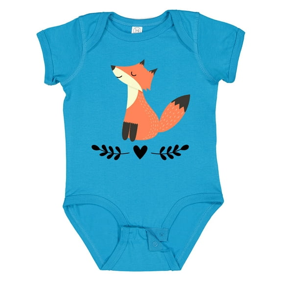 Inktastic Fox for Girls Woodland Animal Girls Baby Bodysuit
