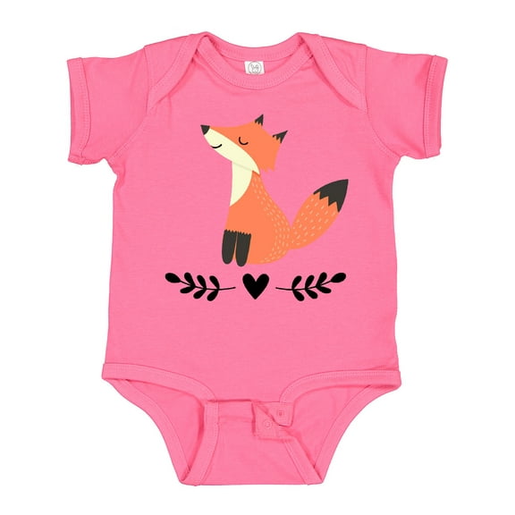 Inktastic Fox for Girls Woodland Animal Girls Baby Bodysuit