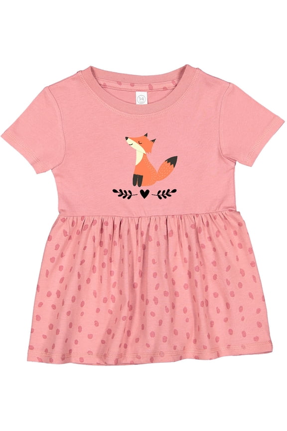 Fox for Girls Woodland Animal Girls Baby Dress