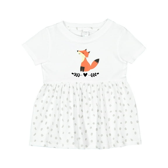 Inktastic Fox for Girls Woodland Animal Girls Baby Dress