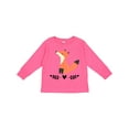 thumbnail image 1 of Inktastic Fox for Girls Woodland Animal Girls Long Sleeve Toddler T-Shirt, 1 of 5