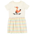 thumbnail image 1 of Inktastic Fox for Girls Woodland Animal Girls Toddler Dress, 1 of 5