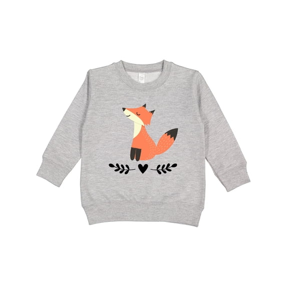 Inktastic Fox for Girls Woodland Animal Toddler Sweatshirt