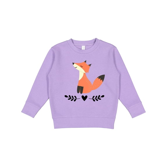 Inktastic Fox for Girls Woodland Animal Toddler Sweatshirt
