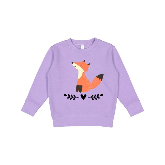 Inktastic Fox for Girls Woodland Animal Toddler Sweatshirt