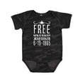 thumbnail image 1 of Inktastic Free- Now and Always- Juneteenth 6-19-1865 Boys or Girls Baby Bodysuit, 1 of 5