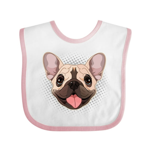 Inktastic French Bulldog Dog Boys or Girls Baby Bib