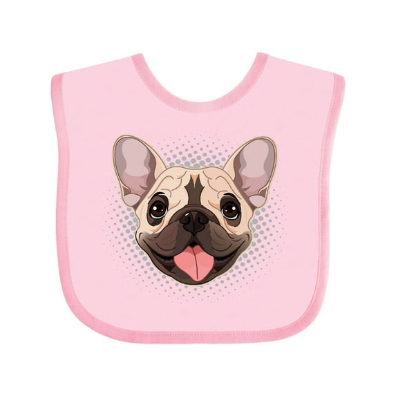 Inktastic French Bulldog Dog Boys or Girls Baby Bib