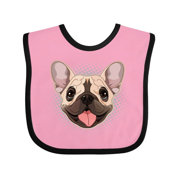 Inktastic French Bulldog Dog Boys or Girls Baby Bib