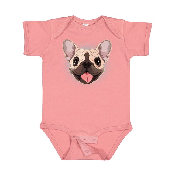Inktastic French Bulldog Dog Boys or Girls Baby Bodysuit