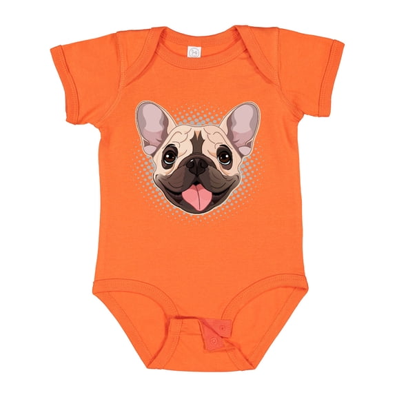 Inktastic French Bulldog Dog Boys or Girls Baby Bodysuit