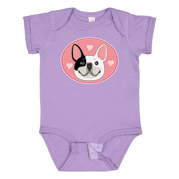 Inktastic French Bulldog Dog Girls Baby Bodysuit