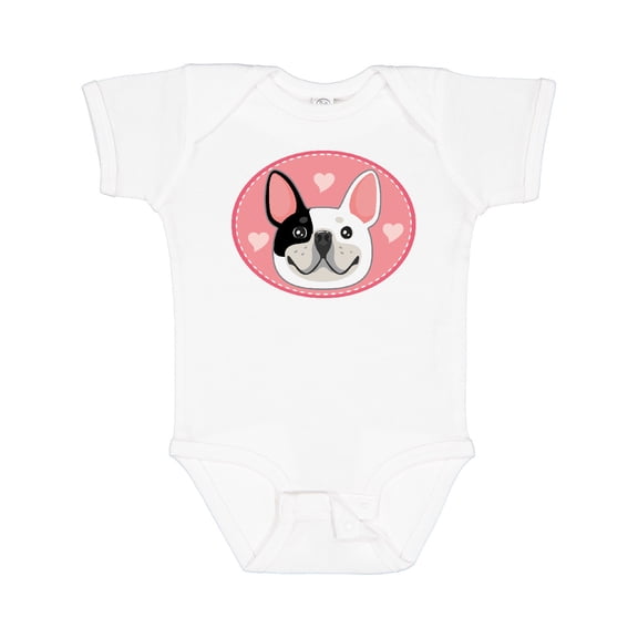 Inktastic French Bulldog Dog Girls Baby Bodysuit