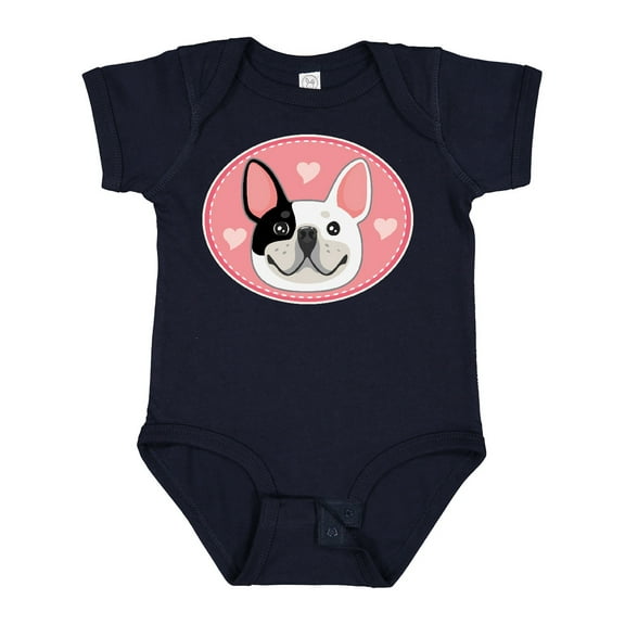 Inktastic French Bulldog Dog Girls Baby Bodysuit
