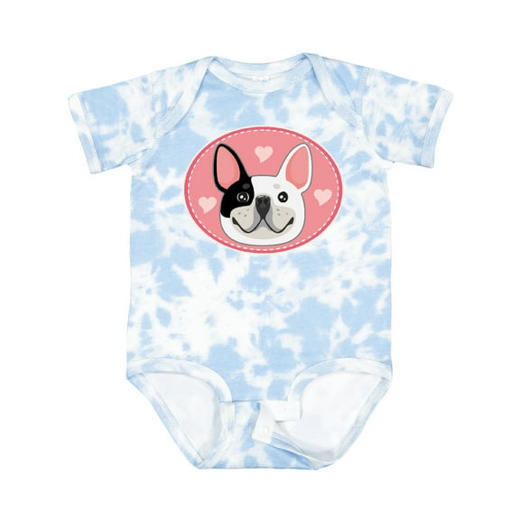 Inktastic French Bulldog Dog Girls Baby Bodysuit