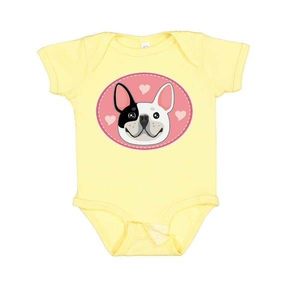 Inktastic French Bulldog Dog Girls Baby Bodysuit