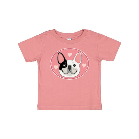 Inktastic French Bulldog Dog Girls Baby T-Shirt