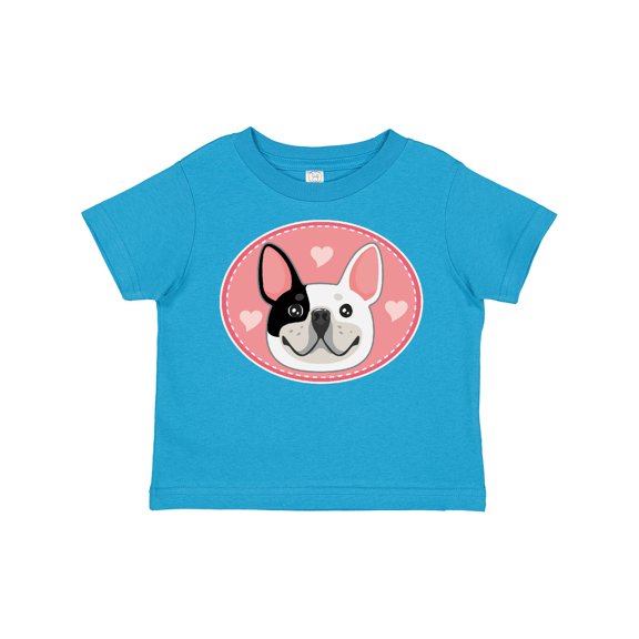 Inktastic French Bulldog Dog Girls Toddler T-Shirt
