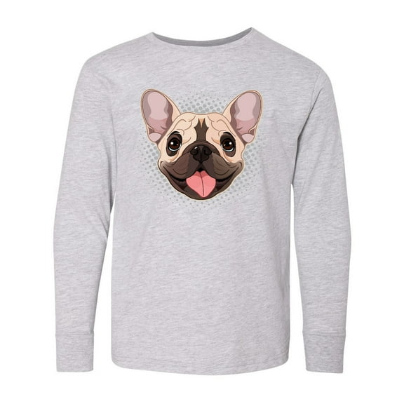 Inktastic French Bulldog Dog Long Sleeve Youth T-Shirt