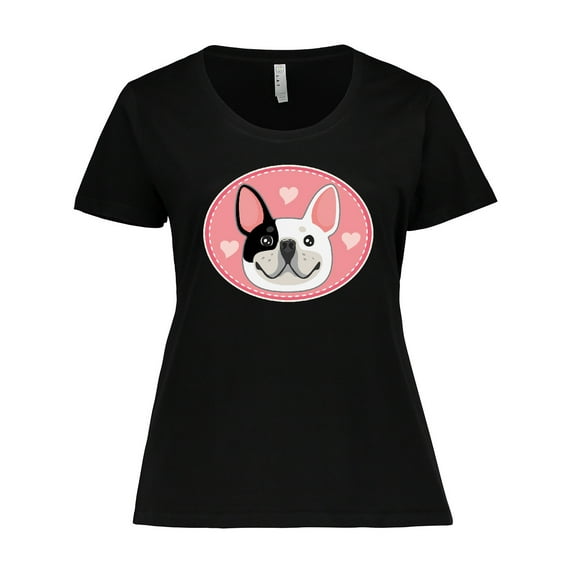Inktastic French Bulldog Dog Women's Plus Size T-Shirt