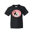 thumbnail image 1 of Inktastic French Bulldog Dog Youth T-Shirt, 1 of 5