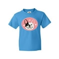 thumbnail image 1 of Inktastic French Bulldog Dog Youth T-Shirt, 1 of 5