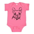 thumbnail image 1 of Inktastic French Bulldog Portrait Boys or Girls Baby Bodysuit, 1 of 5