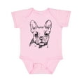 thumbnail image 1 of Inktastic French Bulldog Portrait Boys or Girls Baby Bodysuit, 1 of 5