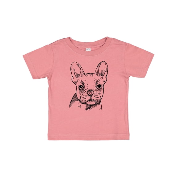 Inktastic French Bulldog Portrait Boys or Girls Baby T-Shirt
