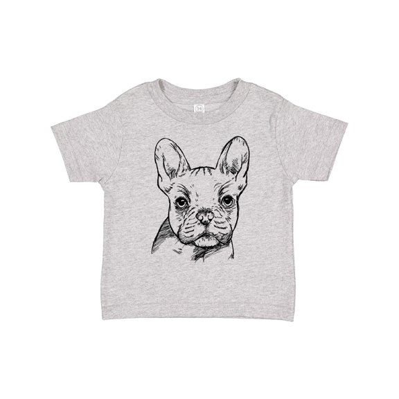Inktastic French Bulldog Portrait Boys or Girls Toddler T-Shirt