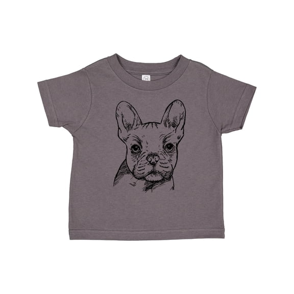 Inktastic French Bulldog Portrait Boys or Girls Toddler T-Shirt