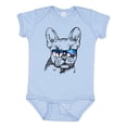 thumbnail image 1 of Inktastic French Bulldog Portrait with Sunglasses Boys or Girls Baby Bodysuit, 1 of 5