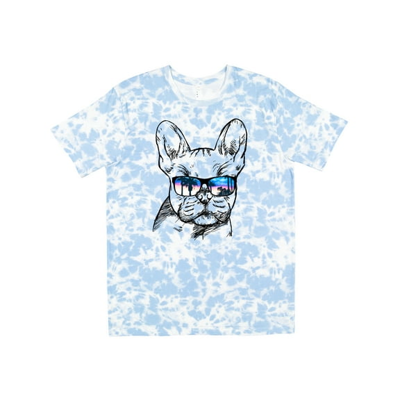 Inktastic French Bulldog Portrait with Sunglasses T-Shirt
