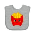 thumbnail image 1 of Inktastic French Fries Funny Food Boys or Girls Baby Bib, 1 of 4