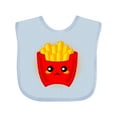 thumbnail image 1 of Inktastic French Fries Funny Food Boys or Girls Baby Bib, 1 of 4
