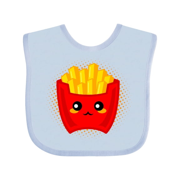 Inktastic French Fries Funny Food Boys or Girls Baby Bib