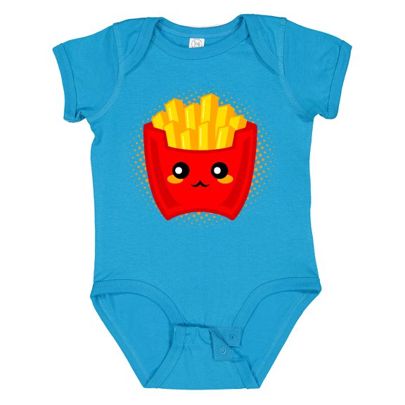 Inktastic French Fries Funny Food Boys or Girls Baby Bodysuit