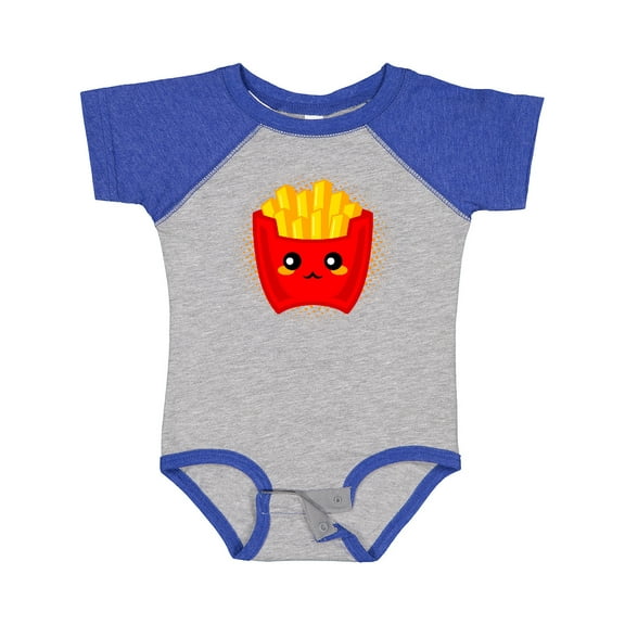 Inktastic French Fries Funny Food Boys or Girls Baby Bodysuit