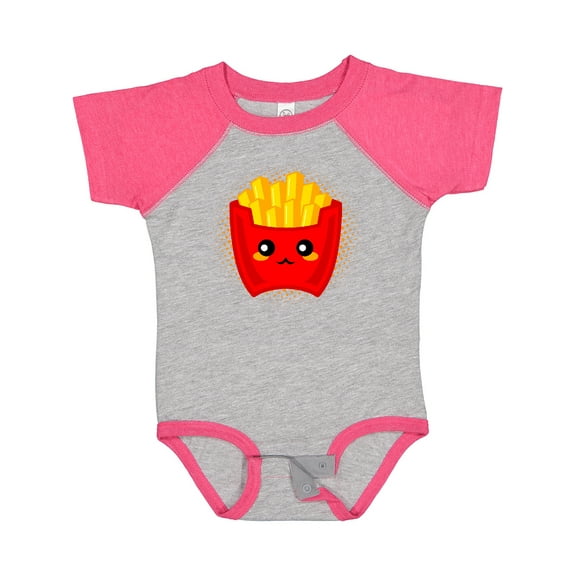 Inktastic French Fries Funny Food Boys or Girls Baby Bodysuit