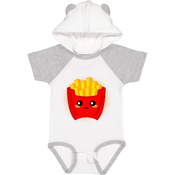 Inktastic French Fries Funny Food Boys or Girls Baby Bodysuit