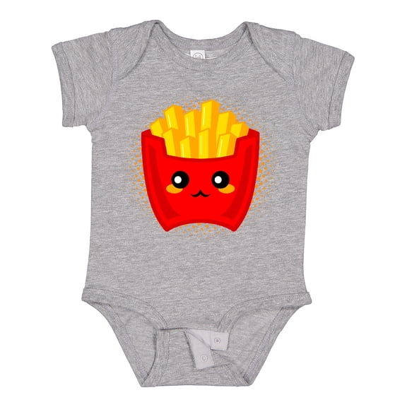 Inktastic French Fries Funny Food Boys or Girls Baby Bodysuit