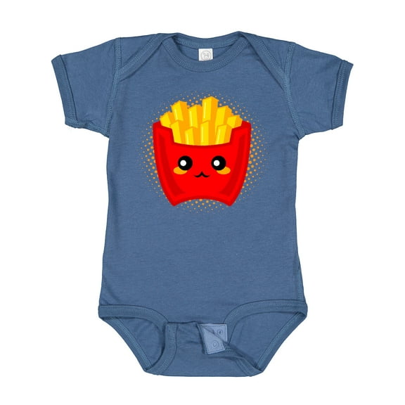 Inktastic French Fries Funny Food Boys or Girls Baby Bodysuit